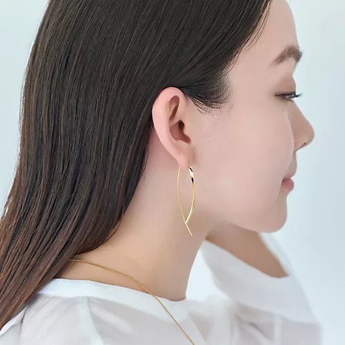 【フィービィー/phoebe】の【金属アレルギー対応】ツインカーブアメリカンピアス 人気、トレンドファッション・服の通販 founy(ファニー) 　ファッション　Fashion　レディースファッション　Fashion for Women　アメリカン　American Style　シンプル　Simple, Minimal　スタイリッシュ　Stylish, Fashionable　ネックレス　Necklace, Pendant Necklace　モチーフ　Motif, Design Theme　片耳　One-Ear, Single Earring　other-3|ID: prp329100004648565 ipo3291000000033562766