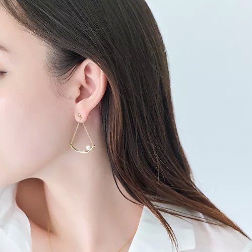 【フィービィー/phoebe】の【金属アレルギー対応】スライヴパールトライアングルピアス 人気、トレンドファッション・服の通販 founy(ファニー) 　ファッション　Fashion　レディースファッション　Fashion for Women　シンプル　Simple, Minimal　ネックレス　Necklace, Pendant Necklace　バランス　Balance, Style Balance　パール　Pearl, Pearl Accent　メタル　Metal, Metal Parts　モチーフ　Motif, Design Theme　片耳　One-Ear, Single Earring　other-2|ID: prp329100004648566 ipo3291000000033562770