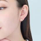 【フィービィー/phoebe】の【金属アレルギー対応】ダブルループモチーフピアス ホワイト|ID: prp329100004648567 ipo3291000000033562773