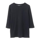 【マルティニーク/martinique】の《追加》《定番》フライス5分袖プルオーバー ネイビー|ID: prp329100004649101 ipo3291000000036285897