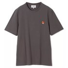 【メゾン キツネ/MAISON KITSUNE】のFOX HEAD REGULAR TEE-SHIRT CHARCOAL|ID:prp329100004649211