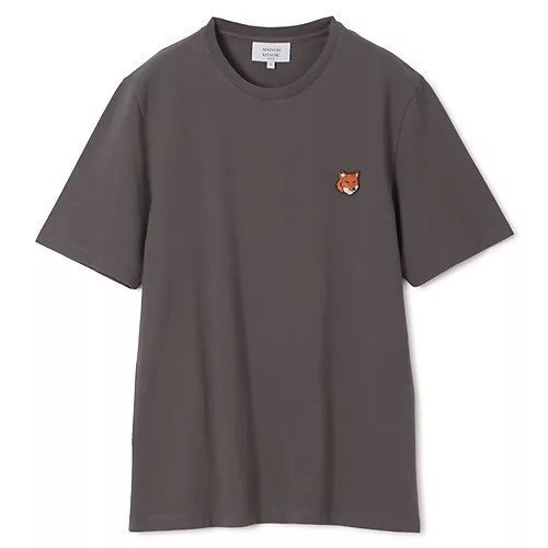 【メゾン キツネ/MAISON KITSUNE】のFOX HEAD REGULAR TEE-SHIRT インテリア・キッズ・メンズ・レディースファッション・服の通販 founy(ファニー) 　ファッション　Fashion　レディースファッション　Fashion for Women　トップス・カットソー　Cut & Sew Tops　シャツ・ブラウス・オフィスカジュアル　Elegant Blouses & Button-Ups　2025年　2025　2025-2026秋冬・A/W　Autumn/Winter 2025–26 AW25–26　シンプル　Simple, Minimal　バランス　Balance, Style Balance　フォックス　Fox, Fox Fur　定番　Standard, Basic Item　洗える　Machine Washable　CHARCOAL|ID: prp329100004649211 ipo3291000000034941306