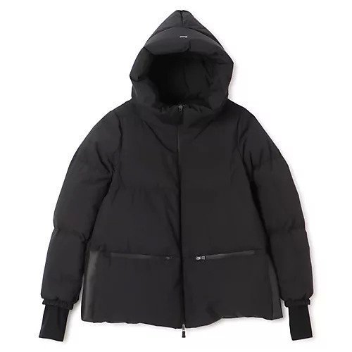 【ヘルノ/HERNO】のラミネート加工ダウン インテリア・キッズ・メンズ・レディースファッション・服の通販 founy(ファニー) 　ファッション　Fashion　レディースファッション　Fashion for Women　キルト　Quilt, Quilted Fabric　コレクション　Collection, Seasonal Line　ジップ　Zip, Zipper　スポーティ　Sporty, Casual Athletic　ダウン　Down, Puffer　パターン　Pattern, Design Print　ブルゾン　Blouson, Bomber Jacket　ポケット　Pocket, Pocket Detail　洗える　Machine Washable　ブラック|ID: prp329100004649215 ipo3291000000033577179