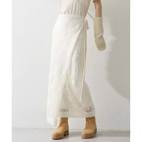 【ウィムガゼット/Whim Gazette】のジャガードラップスカート 人気、トレンドファッション・服の通販 founy(ファニー) 　ファッション　Fashion　レディースファッション　Fashion for Women　スカート　Skirts　クラシカル　Classical, Vintage-Inspired　ペチコート　Petticoat, Underskirt　ボトム　Bottoms, Lower Wear　ラップ　Wrap, Wrap Design　エレガント 上品　Elegant　2025年　2025　2025-2026秋冬・A/W　Autumn/Winter 2025–26 AW25–26　other-2|ID: prp329100004649871 ipo3291000000033589796