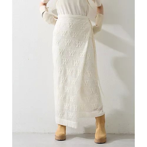 【ウィムガゼット/Whim Gazette】のジャガードラップスカート 人気、トレンドファッション・服の通販 founy(ファニー) 　ファッション　Fashion　レディースファッション　Fashion for Women　スカート　Skirts　クラシカル　Classical, Vintage-Inspired　ペチコート　Petticoat, Underskirt　ボトム　Bottoms, Lower Wear　ラップ　Wrap, Wrap Design　エレガント 上品　Elegant　2025年　2025　2025-2026秋冬・A/W　Autumn/Winter 2025–26 AW25–26　other-3|ID: prp329100004649871 ipo3291000000033589798