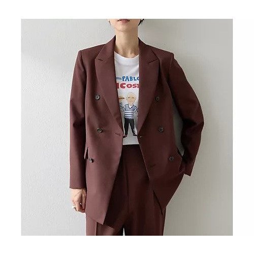 【ウィムガゼット/Whim Gazette】のダブルジャケット インテリア・キッズ・メンズ・レディースファッション・服の通販 founy(ファニー) https://founy.com/ ファッション Fashion レディースファッション Fashion for Women アウター Coat / Outerwear Collection レディースジャケット・軽アウター Jackets オックス Oxford Fabric クラシカル Classical, Vintage-Inspired クラシック Classic, Timeless Style コンパクト Compact, Small Size ジャケット Jacket, Outerwear ストライプ Stripe, Striped Pattern ダブル Double, Double-Breasted デニム Denim, Jeans Material トレンド Trend, Trending Now モダン Modern, Contemporary リップ Lip, Lip Motif おすすめ Recommended / Our Picks エレガント 上品 Elegant 2025年 2025 2025-2026秋冬・A/W Autumn/Winter 2025–26 AW25–26 |ID: prp329100004649888 ipo3291000000033589950