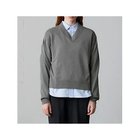 【ミディウミ/MidiUmi】のVネックニットプルオーバー 人気、トレンドファッション・服の通販 founy(ファニー) ファッション Fashion レディースファッション Fashion for Women トップス・カットソー Cut & Sew Tops ニット Knit Tops & Sweaters カジュアルプルオーバー・ニットトップス Pullovers & Knit Tops / Casual Pullovers Vネックトップス V-Neck Tops / V-Cut Neckline Shirts コンパクト Compact, Small Size ベスト Vest, Waistcoat 秋 Autumn thumbnail チャコールグレー|ID: prp329100004649964 ipo3291000000036043887