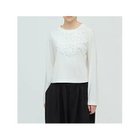 【ミズイロ インド/mizuiro ind】のフロントフリルプルオーバー 人気、トレンドファッション・服の通販 founy(ファニー) ファッション Fashion レディースファッション Fashion for Women トップス・カットソー Cut & Sew Tops カジュアルプルオーバー・ニットトップス Pullovers & Knit Tops / Casual Pullovers インナー Innerwear カットソー Cut and Sewn Top シンプル Simple, Minimal スタイリッシュ Stylish, Fashionable フリル Frill, Ruffle 秋 Autumn thumbnail オフホワイト|ID: prp329100004649967 ipo3291000000033591042