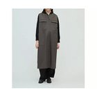 【ミズイロ インド/mizuiro ind】のポケット付きクルーネックロングジレ 人気、トレンドファッション・服の通販 founy(ファニー) ファッション Fashion レディースファッション Fashion for Women アウター Coat / Outerwear Collection トップス・カットソー Cut & Sew Tops ベスト&ジレ / 重ね着スタイル Vests & Gilets ジャケット Jacket, Outerwear フロント Front, Front Design ポケット Pocket, Pocket Detail ワーク Workwear, Utility Style thumbnail チャコールグレー|ID: prp329100004649970 ipo3291000000033591066