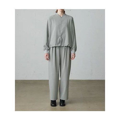 【ミディウミ/MidiUmi】のワイドスラックスパンツ インテリア・キッズ・メンズ・レディースファッション・服の通販 founy(ファニー) 　ファッション　Fashion　レディースファッション　Fashion for Women　パンツ　Pants & Trousers　スラックス　Slacks, Dress Pants　ベーシック　Basic, Essential　ワイド　Wide, Wide Fit　グレー|ID: prp329100004649971 ipo3291000000033591072