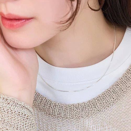 【フィービィー/phoebe】の【SV925】シルキーシャインベネチアンチェーンネックレス/40cm インテリア・キッズ・メンズ・レディースファッション・服の通販 founy(ファニー) https://founy.com/ ファッション Fashion レディースファッション Fashion for Women ジュエリー Jewelry ネックレス Necklaces & Pendants チェーン Chain, Chain Strap ネックレス Necklace, Pendant Necklace |ID: prp329100004649975 ipo3291000000033591103