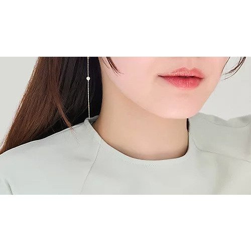 【フィービィー/phoebe】の【金属アレルギー対応】ルミナスパールロングセラミックピアス 人気、トレンドファッション・服の通販 founy(ファニー) 　ファッション　Fashion　レディースファッション　Fashion for Women　エレガント 上品　Elegant　チェーン　Chain, Chain Strap　パール　Pearl, Pearl Accent　ロング　Long, Long-Length　other-2|ID: prp329100004649979 ipo3291000000033591137