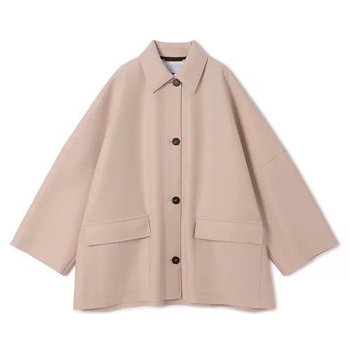 【ハリス ワーフ ロンドン/HARRIS WHARF LONDON】のWomen country cape pressed wool インテリア・キッズ・メンズ・レディースファッション・服の通販 founy(ファニー) 　ファッション　Fashion　レディースファッション　Fashion for Women　フェルト　Felt, Felt Fabric　フラップ　Flap, Flap Pocket　ポケット　Pocket, Pocket Detail　ワイド　Wide, Wide Fit　軽量　Lightweight, Ultra Light　almond|ID: prp329100004649983 ipo3291000000033591160