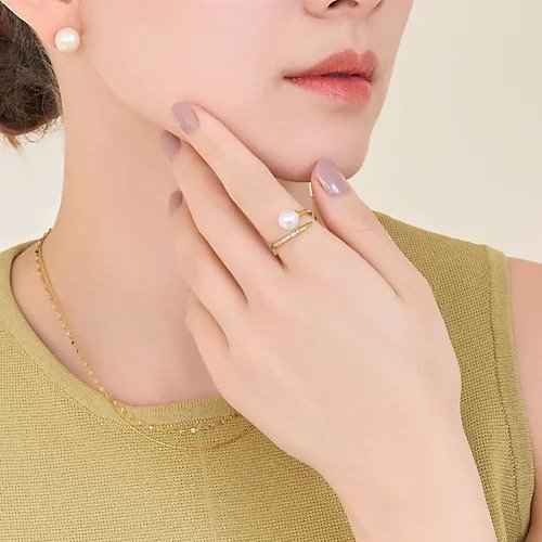 【フィービィー/phoebe】の【金属アレルギー対応】ドローラップパールビジューリング 人気、トレンドファッション・服の通販 founy(ファニー) ファッション Fashion レディースファッション Fashion for Women パール Pearl, Pearl Accent ビジュー Bijou, Jewel-like Accent エレガント 上品 Elegant ビジネス 仕事 通勤 Business / Work / Commuting other-2|ID: prp329100004650952 ipo3291000000033602375