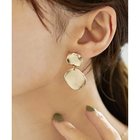 【スタイルデリ/STYLE DELI】のテクスチャープレートピアス 人気、トレンドファッション・服の通販 founy(ファニー) ファッション Fashion レディースファッション Fashion for Women テクスチャー Texture, Textured Fabric プレート Plate, Dish 軽量 Lightweight, Ultra Light thumbnail ゴールド|ID: prp329100004650959 ipo3291000000034930943