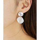 【スタイルデリ/STYLE DELI】のテクスチャープレートピアス 人気、トレンドファッション・服の通販 founy(ファニー) ファッション Fashion レディースファッション Fashion for Women テクスチャー Texture, Textured Fabric プレート Plate, Dish 軽量 Lightweight, Ultra Light thumbnail シルバー|ID: prp329100004650959 ipo3291000000034930945