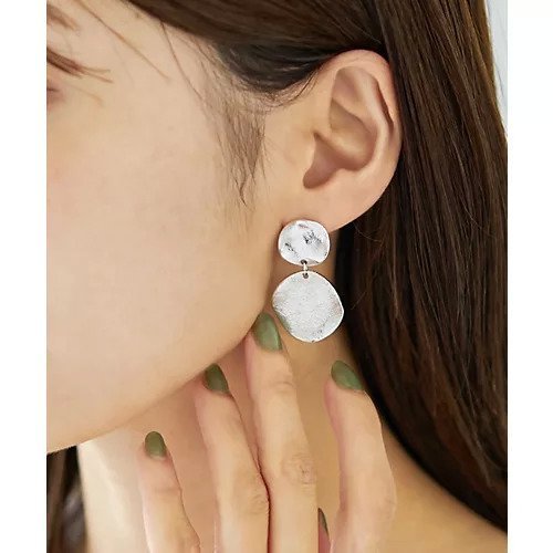 【スタイルデリ/STYLE DELI】のテクスチャープレートピアス 人気、トレンドファッション・服の通販 founy(ファニー) 　ファッション　Fashion　レディースファッション　Fashion for Women　テクスチャー　Texture, Textured Fabric　プレート　Plate, Dish　軽量　Lightweight, Ultra Light　other-2|ID: prp329100004650959 ipo3291000000034930947