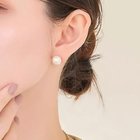 【フィービィー/phoebe】の【痛くないシリーズ/金属アレルギー対応】パールリウムライトフィットイヤリング/一粒パール ホワイト|ID: prp329100004650961 ipo3291000000033602426