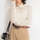 【ノーリーズ/NOLLEY'S】のMY STANDARD ウォッシャブルリブタートルネック オフホワイト|ID: prp329100004651073 ipo3291000000033603795
