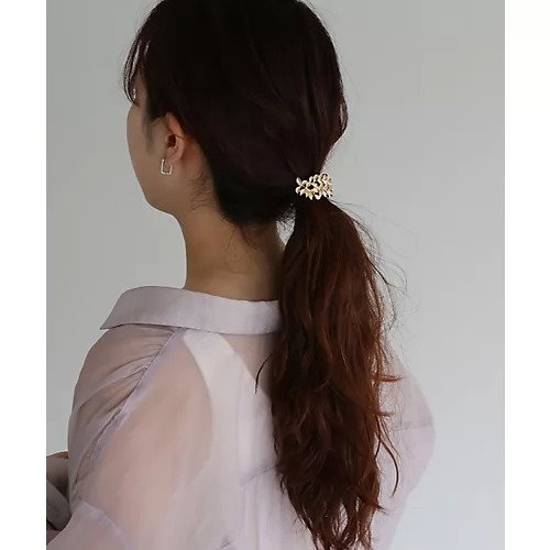 【コレカラ/collecala】のボタニカルモチーフヘアゴム 人気、トレンドファッション・服の通販 founy(ファニー) 　ファッション　Fashion　レディースファッション　Fashion for Women　アンティーク　Antique-Inspired　モチーフ　Motif, Design Theme　リアル　Real, Realistic　リーフ　Leaf, Botanical Leaf　透かし　Cut-Out, Lacework　other-2|ID: prp329100004651083 ipo3291000000033603877