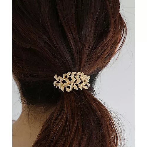 【コレカラ/collecala】のボタニカルモチーフヘアゴム 人気、トレンドファッション・服の通販 founy(ファニー) 　ファッション　Fashion　レディースファッション　Fashion for Women　アンティーク　Antique-Inspired　モチーフ　Motif, Design Theme　リアル　Real, Realistic　リーフ　Leaf, Botanical Leaf　透かし　Cut-Out, Lacework　other-3|ID: prp329100004651083 ipo3291000000033603878