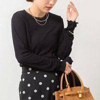 【ノーリーズ/NOLLEY'S】のウォッシャブルシアーフライスロンT 人気、トレンドファッション・服の通販 founy(ファニー) ファッション Fashion レディースファッション Fashion for Women トップス・カットソー Cut & Sew Tops ロングTシャツ・Tシャツ Longline T-Shirts & Tees 2025年 2025 2025-2026秋冬・A/W Autumn/Winter 2025–26 AW25–26 インナー Innerwear シアー Sheer, See-Through 人気 Popular, Best Seller 秋 Autumn |ID:prp329100004651923