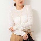 【ノーリーズ/NOLLEY'S】のウォッシャブルシアーフライスロンT 人気、トレンドファッション・服の通販 founy(ファニー) ファッション Fashion レディースファッション Fashion for Women トップス・カットソー Cut & Sew Tops ロングTシャツ・Tシャツ Longline T-Shirts & Tees 2025年 2025 2025-2026秋冬・A/W Autumn/Winter 2025–26 AW25–26 インナー Innerwear シアー Sheer, See-Through 人気 Popular, Best Seller 秋 Autumn thumbnail オフホワイト|ID: prp329100004651923 ipo3291000000033615127