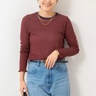 【ノーリーズ/NOLLEY'S】のウォッシャブルシアーフライスロンT 人気、トレンドファッション・服の通販 founy(ファニー) ファッション Fashion レディースファッション Fashion for Women トップス・カットソー Cut & Sew Tops ロングTシャツ・Tシャツ Longline T-Shirts & Tees 2025年 2025 2025-2026秋冬・A/W Autumn/Winter 2025–26 AW25–26 インナー Innerwear シアー Sheer, See-Through 人気 Popular, Best Seller 秋 Autumn thumbnail ボルドー|ID: prp329100004651923 ipo3291000000033615131
