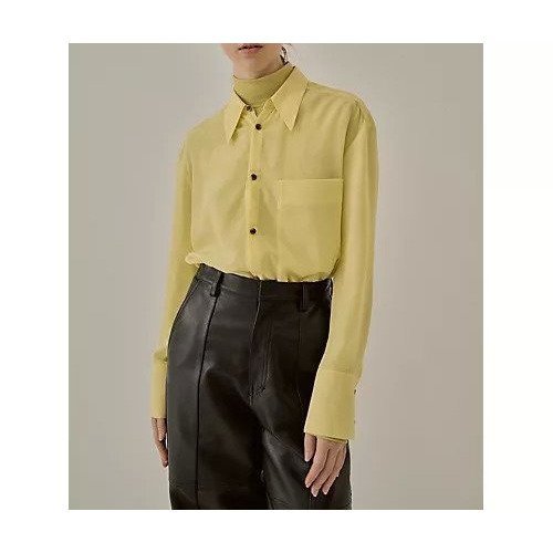 【アキラナカ/AKIRANAKA】のCamille layer shirt 人気、トレンドファッション・服の通販 founy(ファニー) 　ファッション　Fashion　レディースファッション　Fashion for Women　トップス・カットソー　Cut & Sew Tops　シャツ・ブラウス・オフィスカジュアル　Elegant Blouses & Button-Ups　2025年　2025　2025-2026秋冬・A/W　Autumn/Winter 2025–26 AW25–26　シアー　Sheer, See-Through　ハイネック　High Neck, Mock Neck　ポケット　Pocket, Pocket Detail　other-2|ID: prp329100004651932 ipo3291000000033668624