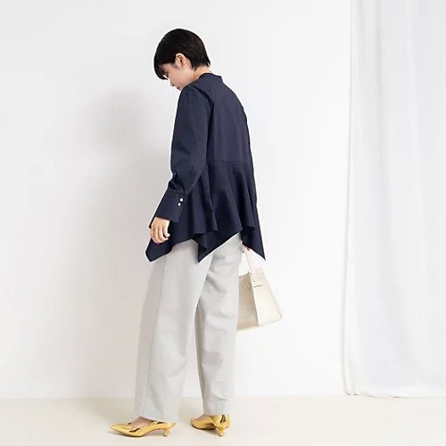 【ノーリーズソフィー/NOLLEY'S sophi】のウォッシャブルハンカチーフヘムシャツ 人気、トレンドファッション・服の通販 founy(ファニー)  ファッション Fashion レディースファッション Fashion for Women トップス・カットソー Cut & Sew Tops シャツ・ブラウス・オフィスカジュアル Elegant Blouses & Button-Ups 2025年 2025 2025-2026秋冬・A/W Autumn/Winter 2025–26 AW25–26 ストレッチ Stretch, Stretchy Fabric メタル Metal, Metal Parts other-3|ID: prp329100004651936 ipo3291000000034015888