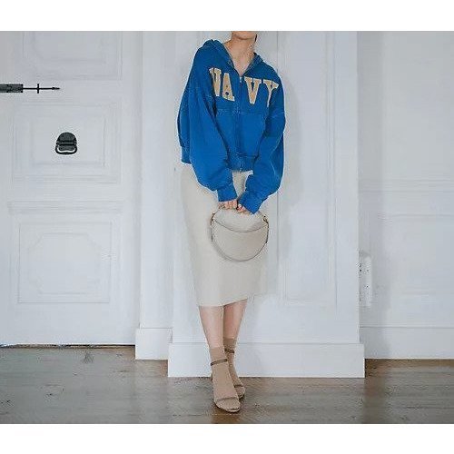 【アンスクリア/INSCRIRE】のNavy Zip Hoodie 人気、トレンドファッション・服の通販 founy(ファニー) 　ファッション　Fashion　レディースファッション　Fashion for Women　サテン　Satin, Glossy Fabric　ショルダー　Shoulder, Shoulder Strap　スウェット / スエット　Sweatshirt, Sweatwear　ドロップ　Drop Shoulder, Dropped Style　ボトム　Bottoms, Lower Wear　ミックス　Mix, Mixed Style　ヴィンテージ　Vintage Style　洗える　Machine Washable　other-2|ID: prp329100004651942 ipo3291000000033615252
