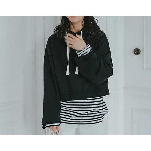 【サクラ/SACRA】のPREMIUM FLEECE 人気、トレンドファッション・服の通販 founy(ファニー) 　ファッション　Fashion　レディースファッション　Fashion for Women　クロップド　Cropped, Short Length　スリーブ　Sleeve, Long Sleeve / Short Sleeve　バランス　Balance, Style Balance　パーカー　Hoodie, Parka　モダン　Modern, Contemporary　ロング　Long, Long-Length　ワイド　Wide, Wide Fit　other-2|ID: prp329100004651944 ipo3291000000033615266