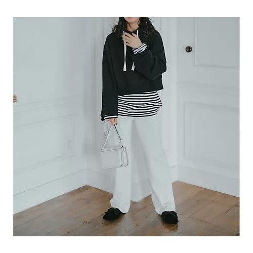 【サクラ/SACRA】のPREMIUM FLEECE 人気、トレンドファッション・服の通販 founy(ファニー) 　ファッション　Fashion　レディースファッション　Fashion for Women　クロップド　Cropped, Short Length　スリーブ　Sleeve, Long Sleeve / Short Sleeve　バランス　Balance, Style Balance　パーカー　Hoodie, Parka　モダン　Modern, Contemporary　ロング　Long, Long-Length　ワイド　Wide, Wide Fit　other-3|ID: prp329100004651944 ipo3291000000035595693