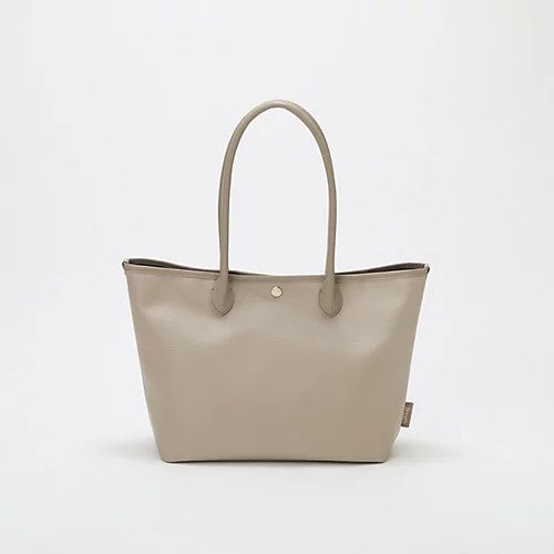 【トプカピ/TOPKAPI】の【Breath TOPKAPI】RIPPLE リプル レザーハンドル A4 トートバッグ インテリア・キッズ・メンズ・レディースファッション・服の通販 founy(ファニー) 　ファッション　Fashion　レディースファッション　Fashion for Women　バッグ　Bags　クール　Cool, Chic　軽量　Lightweight, Ultra Light　人気　Popular, Best Seller　フラップ　Flap, Flap Pocket　ポケット　Pocket, Pocket Detail　メタル　Metal, Metal Parts　ロング　Long, Long-Length　ビジネス 仕事 通勤　Business / Work / Commuting　グレージュ|ID: prp329100004651962 ipo3291000000033615384