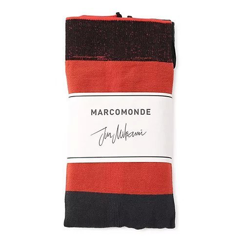 【ジュンミカミ/JUN MIKAMI】のMarcomonde JUN MIKAMIバイカラータイツ インテリア・キッズ・メンズ・レディースファッション・服の通販 founy(ファニー) 　ファッション　Fashion　レディースファッション　Fashion for Women　タイツ＆レッグウェア&美脚効果　Tights & Sheer Legwear　2025年　2025　2025-2026秋冬・A/W　Autumn/Winter 2025–26 AW25–26　コラボ　Collaboration, Collab　タイツ　Tights, Legwear　チャコール/レッド|ID: prp329100004651995 ipo3291000000033615658