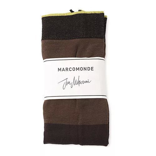 【ジュンミカミ/JUN MIKAMI】のMarcomonde JUN MIKAMIバイカラータイツ インテリア・キッズ・メンズ・レディースファッション・服の通販 founy(ファニー) 　ファッション　Fashion　レディースファッション　Fashion for Women　タイツ＆レッグウェア&美脚効果　Tights & Sheer Legwear　2025年　2025　2025-2026秋冬・A/W　Autumn/Winter 2025–26 AW25–26　コラボ　Collaboration, Collab　タイツ　Tights, Legwear　チョコ/イエロー|ID: prp329100004651995 ipo3291000000033615660