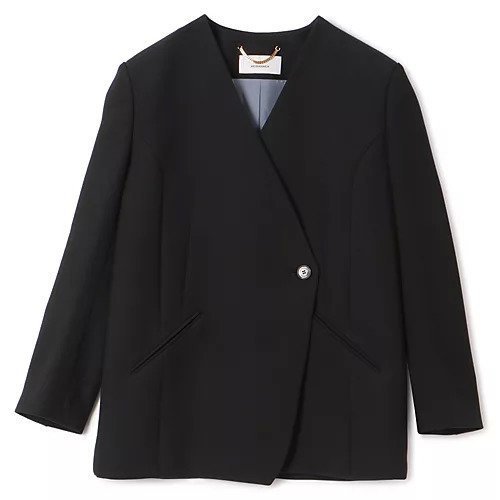 【アキラナカ/AKIRANAKA】のThelma jacket インテリア・キッズ・メンズ・レディースファッション・服の通販 founy(ファニー) https://founy.com/ ファッション Fashion レディースファッション Fashion for Women アウター Coat / Outerwear Collection レディースジャケット・軽アウター Jackets 2025年 2025 2025-2026秋冬・A/W Autumn/Winter 2025–26 AW25–26 クラシカル Classical, Vintage-Inspired シェイプ Shape, Slim Fit ジャケット Jacket, Outerwear フェミニン Feminine, Girly フロント Front, Front Design モダン Modern, Contemporary ワーク Workwear, Utility Style |ID: prp329100004651998 ipo3291000000033615684