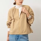 【ノーリーズ/NOLLEY'S】のウォッシャブルジップアップブルゾン 人気、トレンドファッション・服の通販 founy(ファニー) ファッション Fashion レディースファッション Fashion for Women アウター Coat / Outerwear Collection ブルゾンジャケット・スポーティアウター Blouson Jackets 2025年 2025 2025-2026秋冬・A/W Autumn/Winter 2025–26 AW25–26 ギャザー Gathered, Ruffled グログラン Grosgrain, Grosgrain Ribbon ショート Short, Short Length ドローコード Drawcord, Drawstring Cord ブルゾン Blouson, Bomber Jacket thumbnail ベージュ|ID: prp329100004652000 ipo3291000000033615702