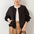 【ノーリーズ/NOLLEY'S】のウォッシャブルジップアップブルゾン 人気、トレンドファッション・服の通販 founy(ファニー) ファッション Fashion レディースファッション Fashion for Women アウター Coat / Outerwear Collection ブルゾンジャケット・スポーティアウター Blouson Jackets 2025年 2025 2025-2026秋冬・A/W Autumn/Winter 2025–26 AW25–26 ギャザー Gathered, Ruffled グログラン Grosgrain, Grosgrain Ribbon ショート Short, Short Length ドローコード Drawcord, Drawstring Cord ブルゾン Blouson, Bomber Jacket thumbnail ブラック|ID: prp329100004652000 ipo3291000000033615703
