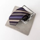 【ノーリーズ グッドマン/NOLLEY'S goodman / MEN】のCANEPA スリーカラーストライプネクタイ 25AWコレクション ネイビー系1|ID: prp329100004652011 ipo3291000000033615779