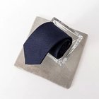 【ノーリーズ グッドマン/NOLLEY'S goodman / MEN】のMIAN チェーンメランジネクタイ 25AWコレクション ネイビー|ID: prp329100004652016 ipo3291000000033615805