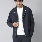 【ノーリーズ グッドマン/NOLLEY'S goodman / MEN】の【ACTIVE SECT】《限定展開》ハイストレッチダブルライダース 25AW ネイビー|ID: prp329100004652020 ipo3291000000033615827