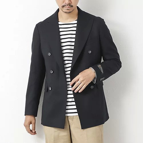 【ノーリーズ グッドマン/NOLLEY'S goodman / MEN】の《ビジカジ対応》尾州 WOOL W JACKET 25AW 人気、トレンドファッション・服の通販 founy(ファニー) 　ファッション　Fashion　メンズファッション　Fashion for Men　イタリア　Italy　ダブル　Double, Double-Breasted　ツイル　Twist, Twisted Detail　フロント　Front, Front Design　2025年　2025　2025-2026秋冬・A/W　Autumn/Winter 2025–26 AW25–26　other-3|ID: prp329100004652022 ipo3291000000033615843