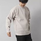 【ノーリーズ グッドマン/NOLLEY'S goodman / MEN】の【ACTIVE SECT】《限定展開》Wフェイスモールクルーネック 25AW グレーベージュ|ID: prp329100004652024 ipo3291000000033615850
