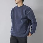 【ノーリーズ グッドマン/NOLLEY'S goodman / MEN】の【ACTIVE SECT】《限定展開》Wフェイスモールクルーネック 25AW ネイビー|ID: prp329100004652024 ipo3291000000033615851