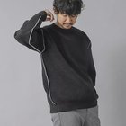 【ノーリーズ グッドマン/NOLLEY'S goodman / MEN】の【ACTIVE SECT】《限定展開》Wフェイスモールクルーネック 25AW ブラック|ID: prp329100004652024 ipo3291000000033615852