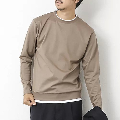 【ノーリーズ グッドマン/NOLLEY'S goodman / MEN】のハイゲージ スーピマコットン ダブルカラーTee 25AW インテリア・キッズ・メンズ・レディースファッション・服の通販 founy(ファニー) https://founy.com/ ファッション Fashion メンズファッション Fashion for Men 2025年 2025 2025-2026秋冬・A/W Autumn/Winter 2025–26 AW25–26 インナー Innerwear クール Cool, Chic シルケット Silket, Silky Cotton ジャケット Jacket, Outerwear ダブル Double, Double-Breasted ブルゾン Blouson, Bomber Jacket リラックス Relax, Relaxed Fit A/W・秋冬 Autumn/Winter 長袖 Long Sleeve, Full Sleeve |ID: prp329100004652026 ipo3291000000033615862