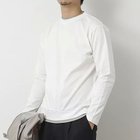 【ノーリーズ グッドマン/NOLLEY'S goodman / MEN】のハイゲージ スーピマコットン ダブルカラーTee 25AW ホワイト|ID: prp329100004652026 ipo3291000000033615864