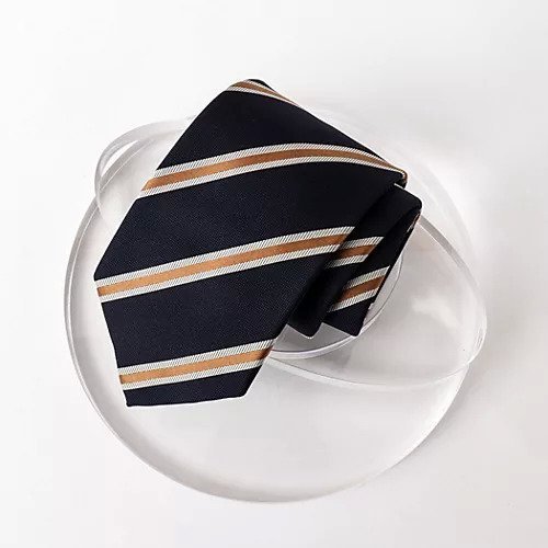 【ノーリーズ グッドマン/NOLLEY'S goodman / MEN】のコバスシャインストライプネクタイ 25AWコレクション インテリア・キッズ・メンズ・レディースファッション・服の通販 founy(ファニー) 　ファッション　Fashion　メンズファッション　Fashion for Men　アクリル　Acrylic Material　コレクション　Collection, Seasonal Line　シルク　Silk, 100% Silk　トレンド　Trend, Trending Now　ハンド　Hand, Handmade　バランス　Balance, Style Balance　ループ　Loop, Loop Knit　2025年　2025　2025-2026秋冬・A/W　Autumn/Winter 2025–26 AW25–26　ネイビー系1|ID: prp329100004652028 ipo3291000000033615876