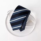 【ノーリーズ グッドマン/NOLLEY'S goodman / MEN】のクレリックレギュラーストライプネクタイ 25AWコレクション ネイビー系1|ID: prp329100004652033 ipo3291000000033615914